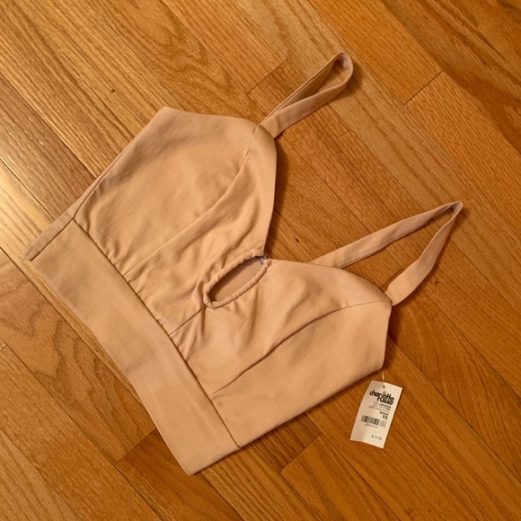 NWT PINK CROP TOP - Picture 2 of 5